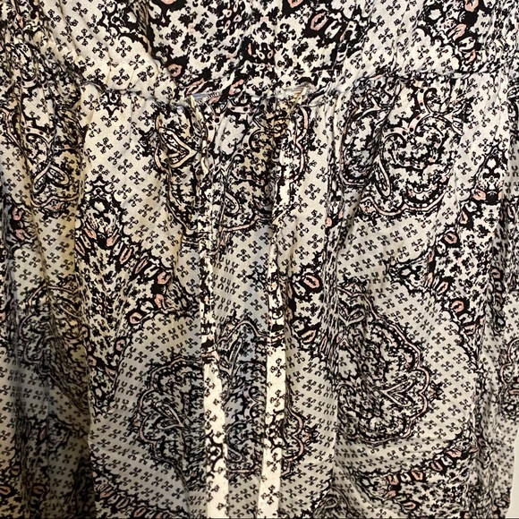 🌟SOLD🌟Torrid title challis lattice back dress - Picture 5 of 11